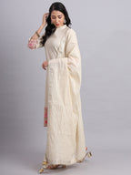 Gota Work Parsi embroidery – Traditional Golden Ribbon Embroidery Kurta Set for Women