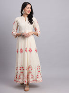 Anarkali with Lining 2 – Subtle Grace, All-Day Comfort – Perfect for Weddings & Festive Occasions