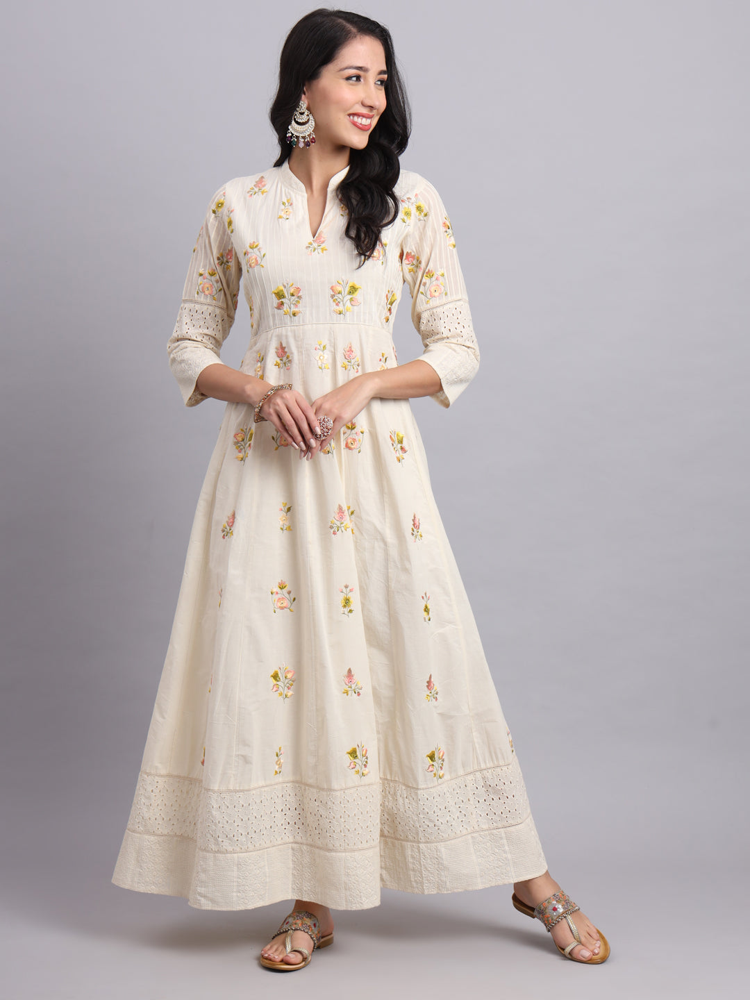 Booti Anarkali – Designer Women’s Ethnic Anarkali Dress for Weddings & Festive Wear