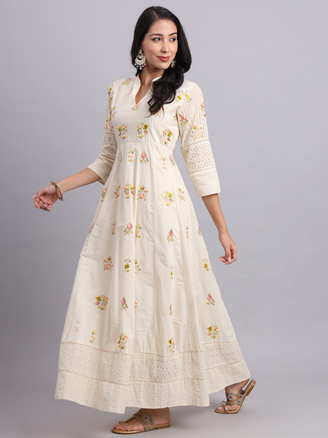 Booti Anarkali – Designer Women’s Ethnic Anarkali Dress for Weddings & Festive Wear