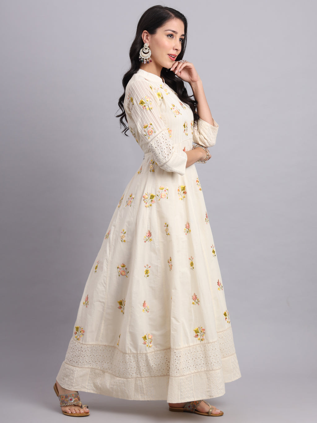 Booti Anarkali – Designer Women’s Ethnic Anarkali Dress for Weddings & Festive Wear