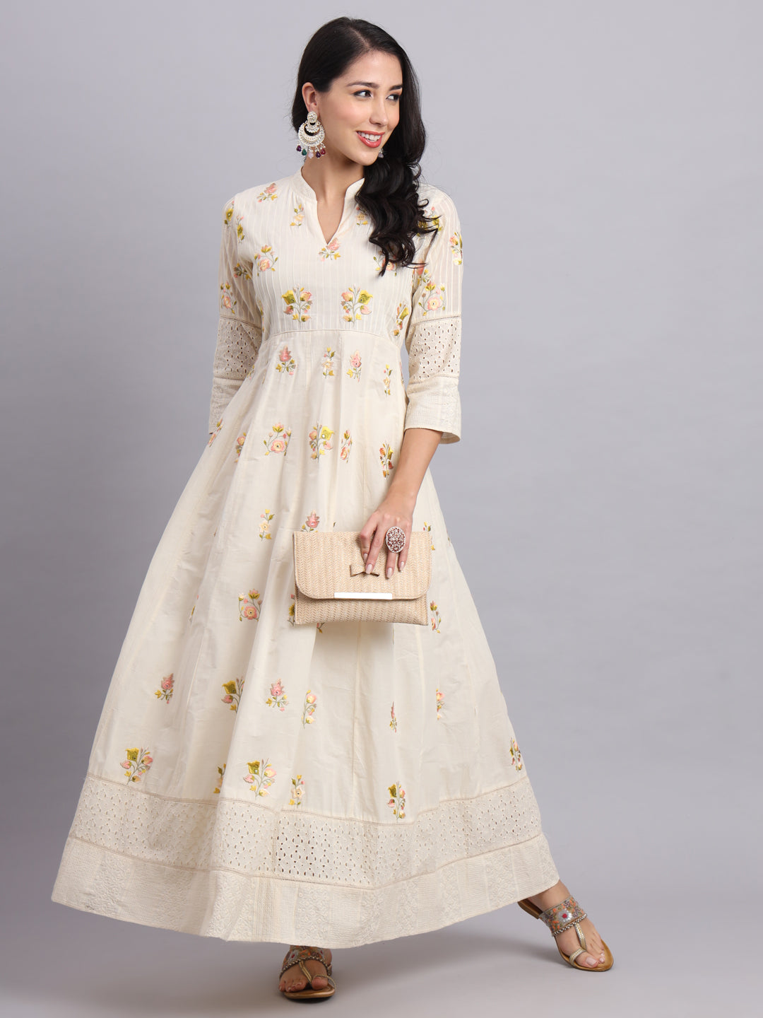 Booti Anarkali – Designer Women’s Ethnic Anarkali Dress for Weddings & Festive Wear