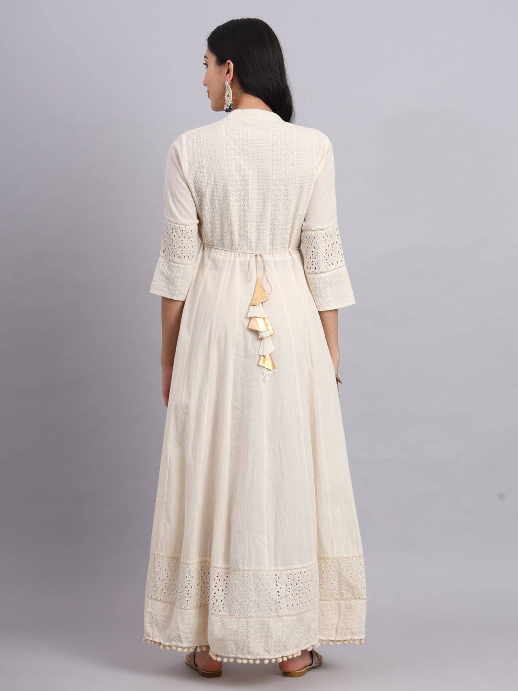 Quins Anarkali – Timeless Elegance with Chikankari Work
