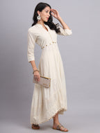 Quins Anarkali – Timeless Elegance with Chikankari Work