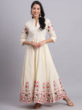 Gul-e-Noor Anarkali Dress – Floral Embroidered Anarkali for Women