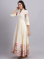Gul-e-Noor Anarkali Dress – Floral Embroidered Anarkali for Women