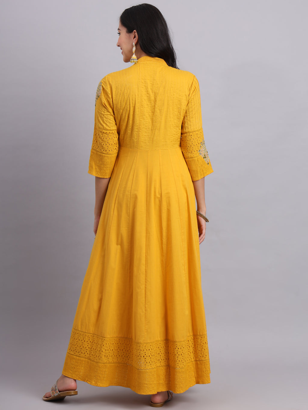 Anguri Green Anarkali Suit for Women – Elegant Ethnic Wear for Weddings & Festivals