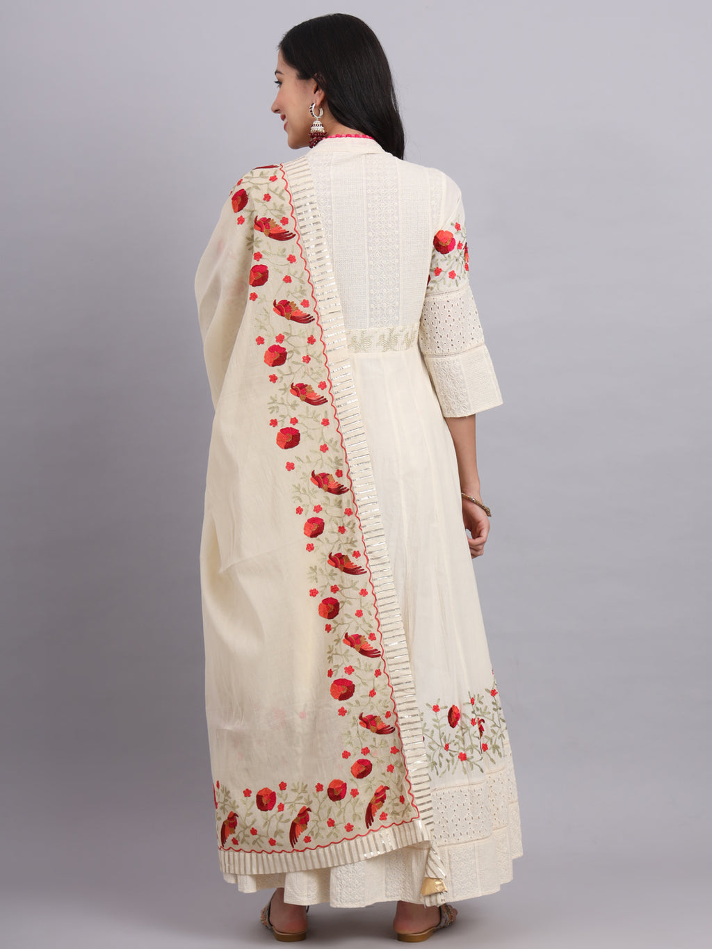 Peacock Angrakha – Regal Charm with Traditional Flair