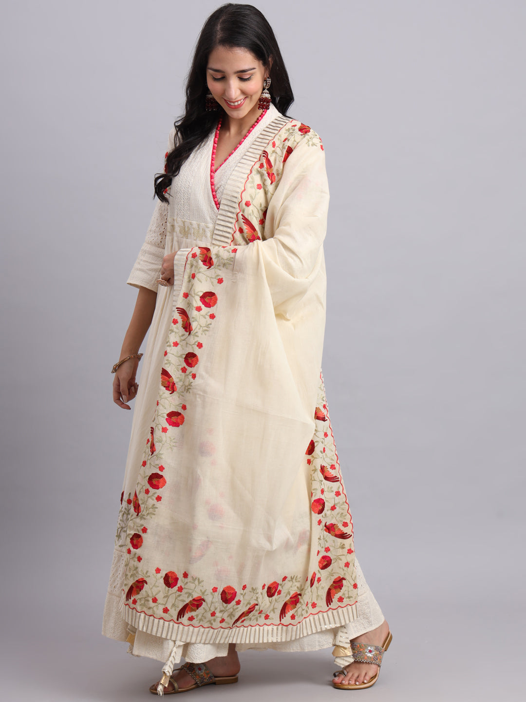 Peacock Angrakha – Regal Charm with Traditional Flair