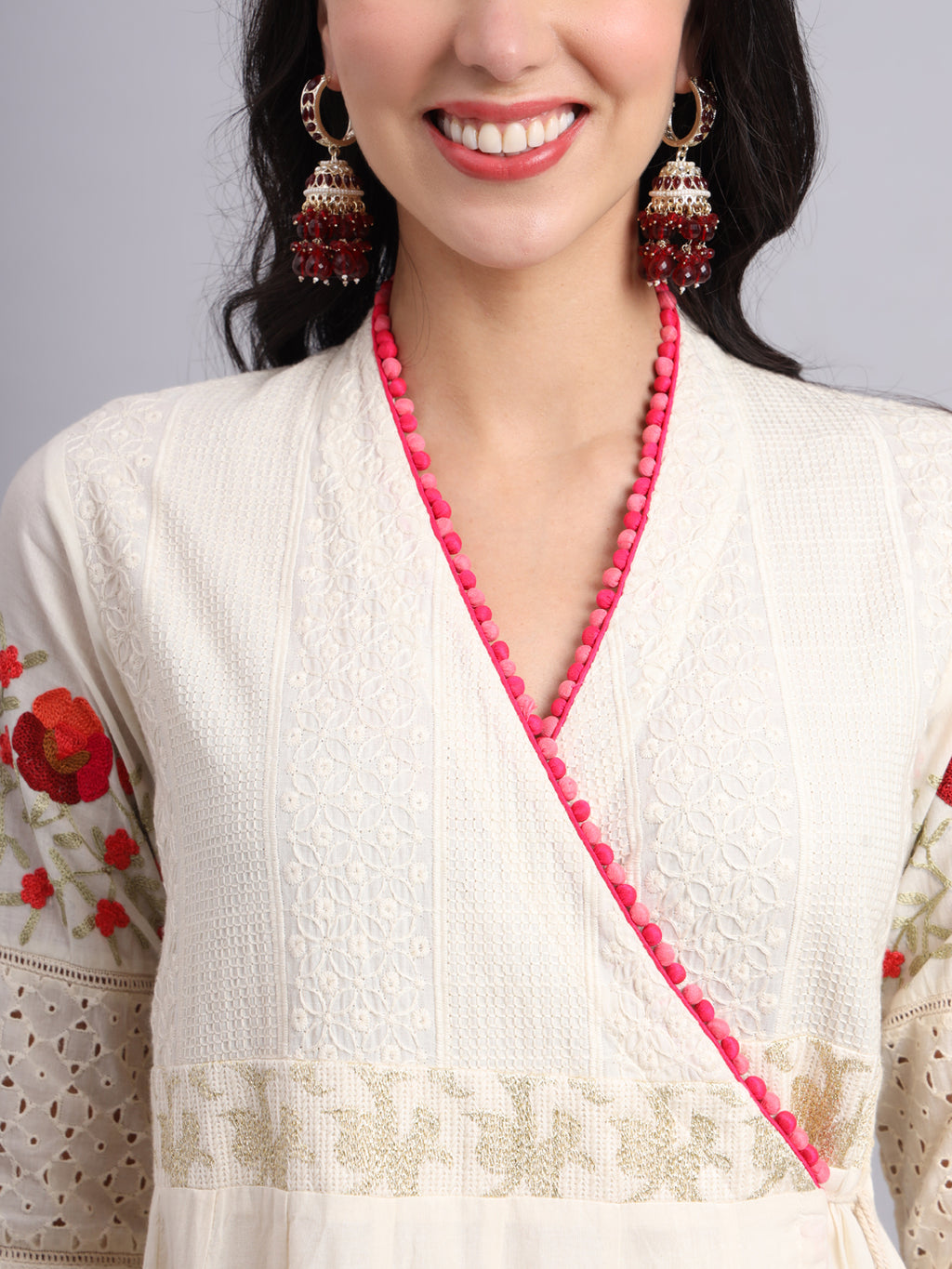 Peacock Angrakha – Regal Charm with Traditional Flair