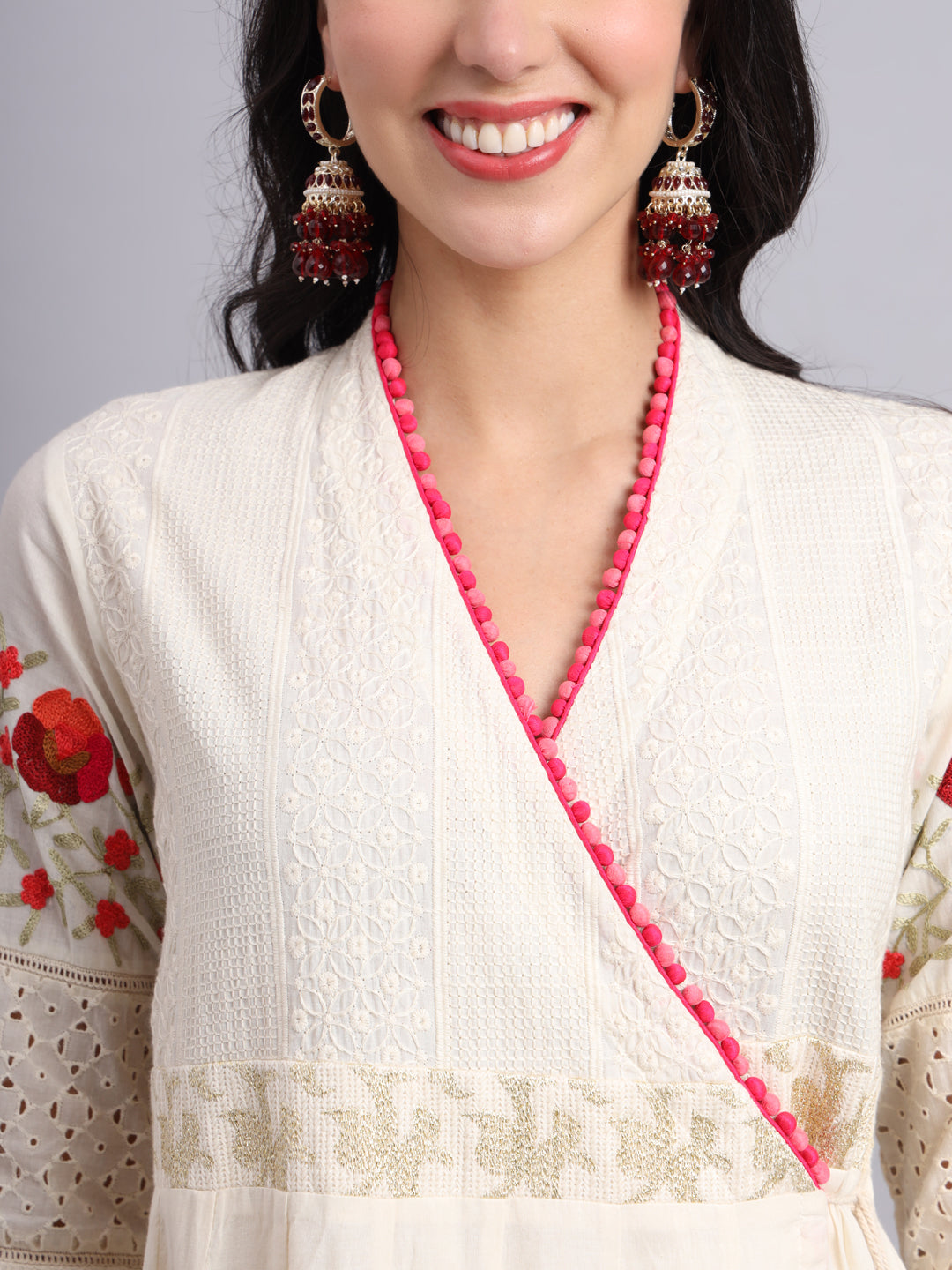 Peacock Angrakha – Regal Charm with Traditional Flair