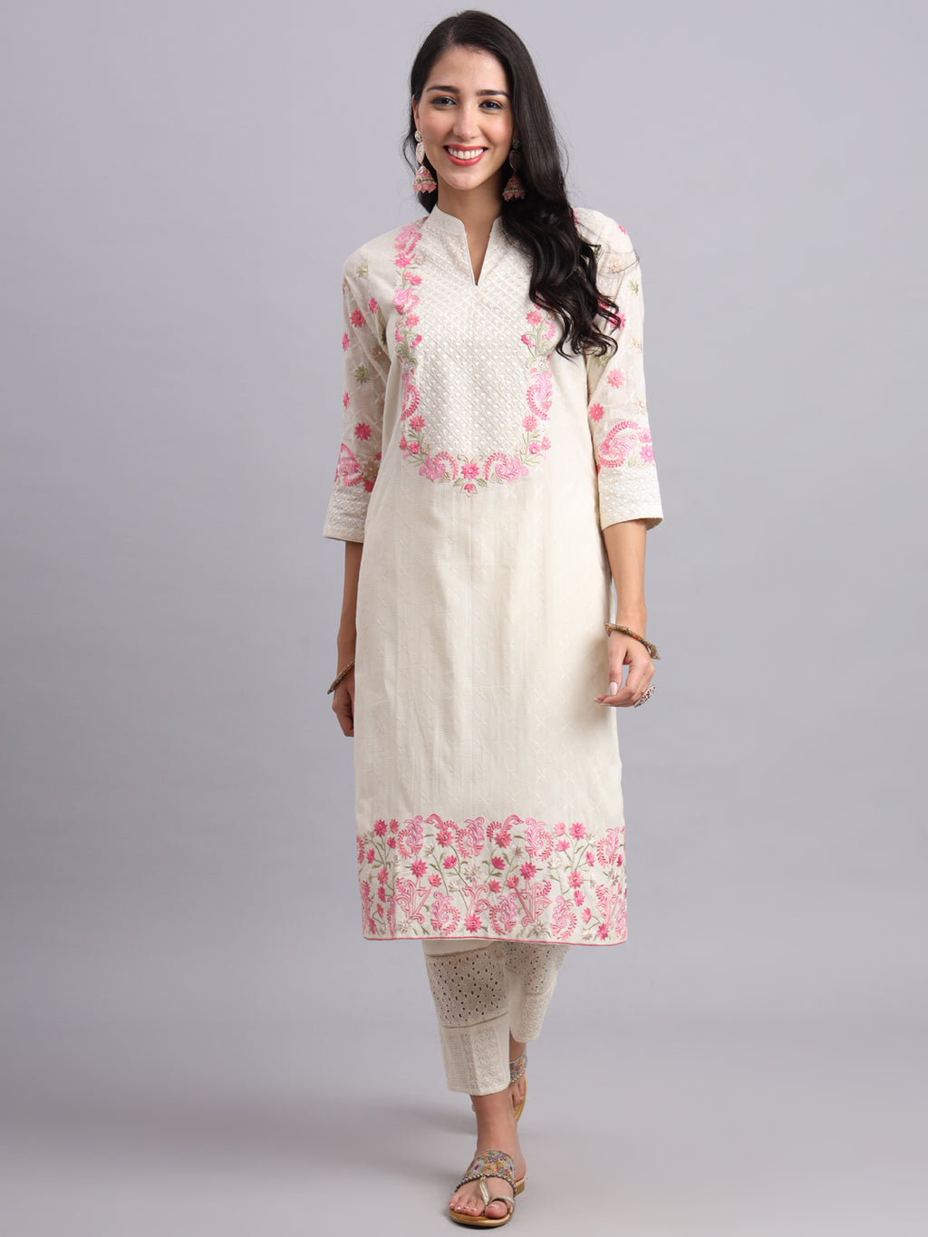 Rajasthani Yog Kurta and Pants – Rustic Charm Refined