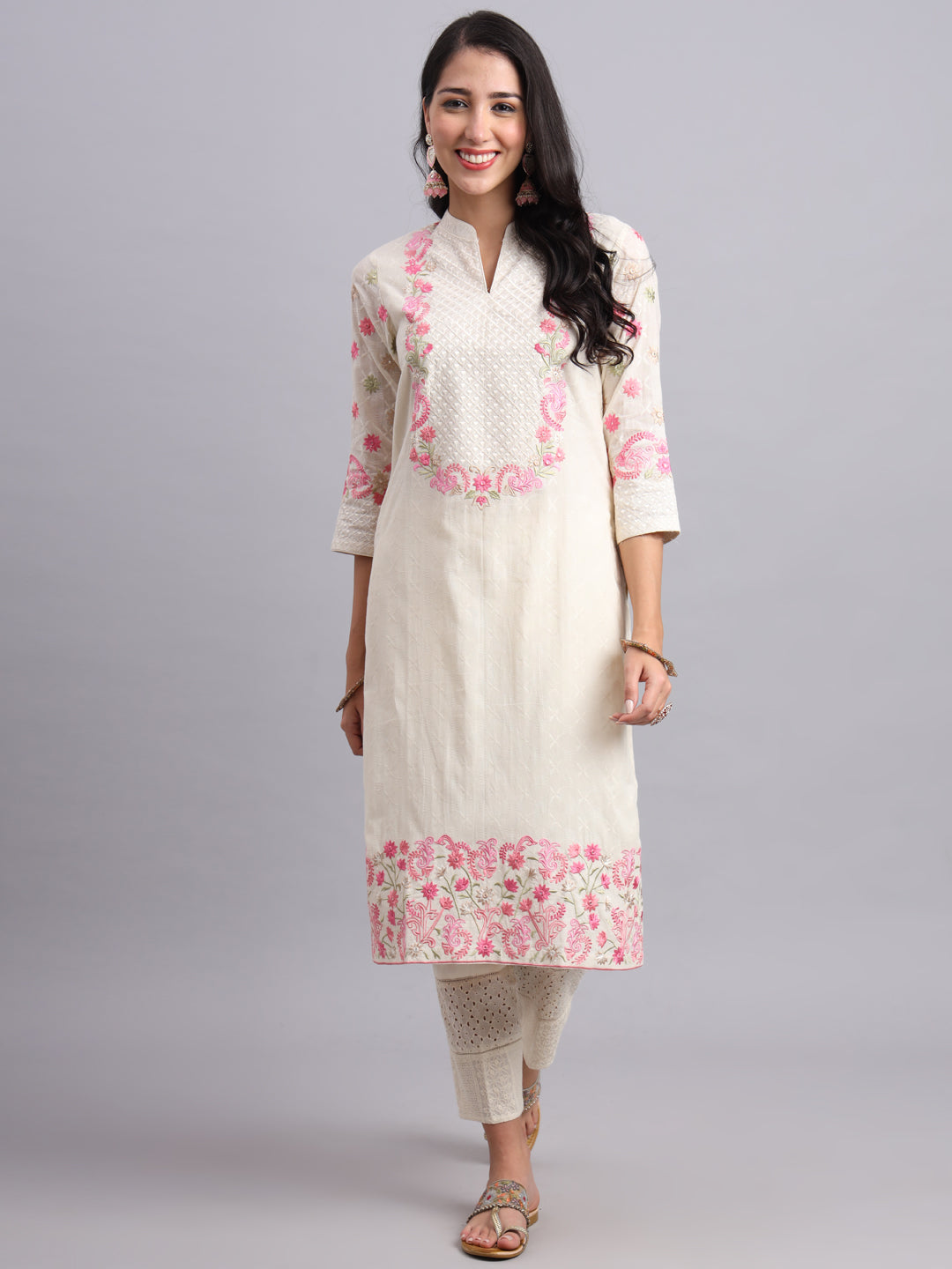 Rajasthani Yog Kurta and Pants – Rustic Charm Refined