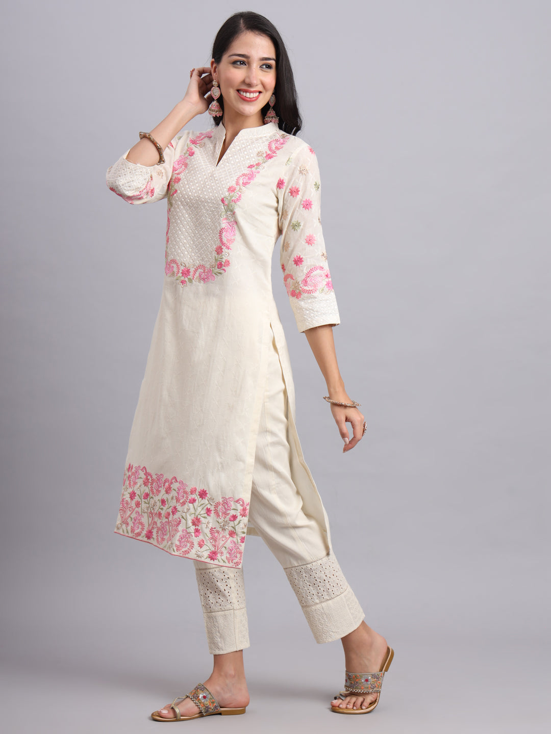Rajasthani Yog Kurta and Pants – Rustic Charm Refined
