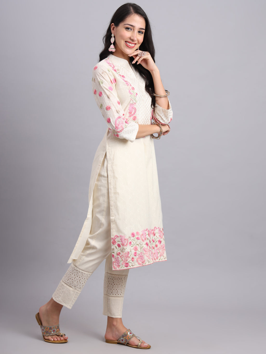 Rajasthani Yog Kurta and Pants – Rustic Charm Refined