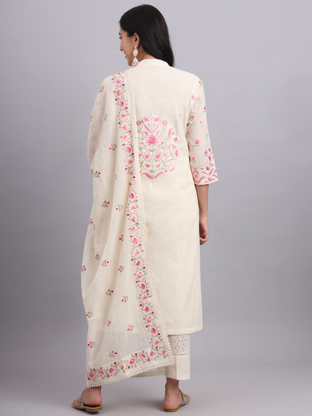 Pakiza Women's Elegant Three Kurta Set – Stylish Ethnic Wear for Festivals & Weddings