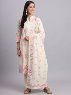 Pakiza Women's Elegant Three Kurta Set – Stylish Ethnic Wear for Festivals & Weddings