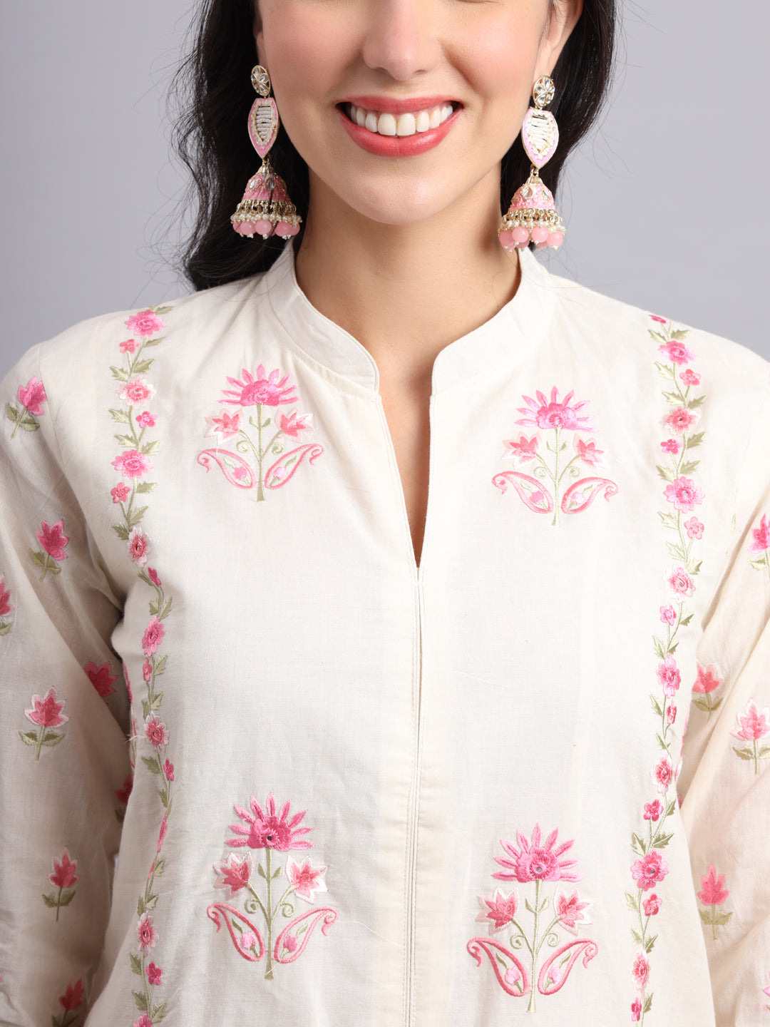 Pakiza Women's Elegant Three Kurta Set – Stylish Ethnic Wear for Festivals & Weddings