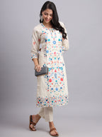 Floral Embroidered Liora Luxe Kurta Set