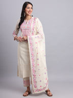 Rajasthani Embroidered Kurta Set for Women