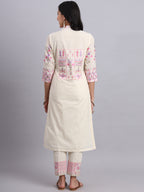 Rajasthan Royale Kurta Set – Traditional Parsi Gara Embroidered Ethnic Wear for Women