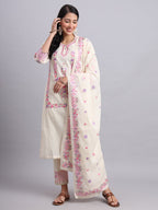 Rajasthani Yog Kurta Set – Parsi Embroidery Ethnic Wear for Women