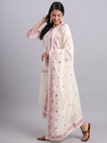 Rajasthani Yog Kurta Set – Parsi Embroidery Ethnic Wear for Women