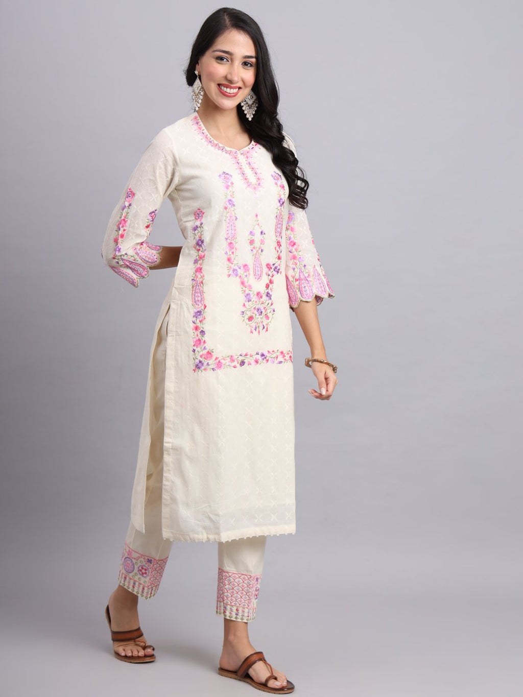 Rajasthani Jhumar Kurta Set – Parsi Embroidery Ethnic Wear for Women