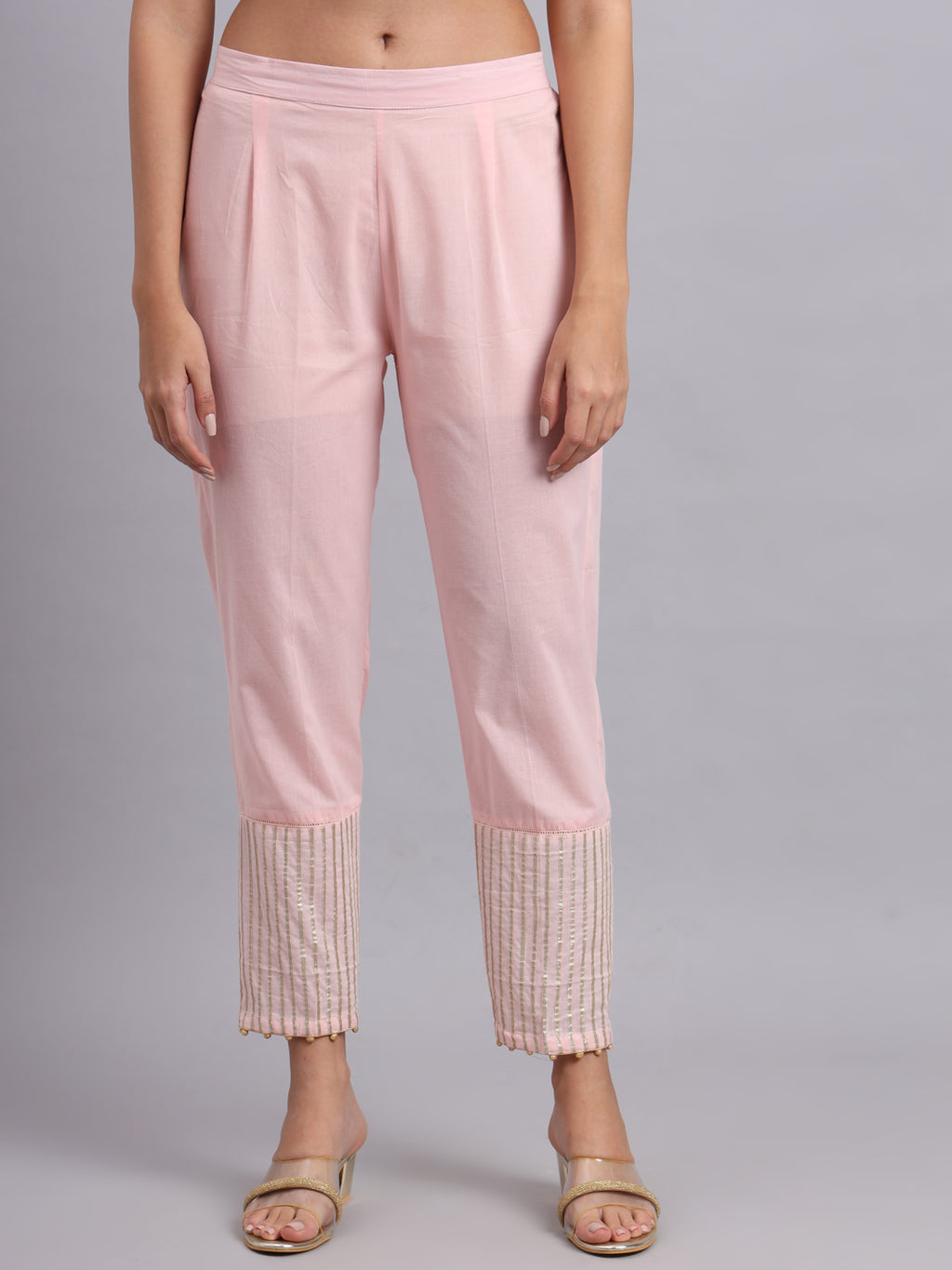 Gota Baby Pink Kurta and Pants – Grace in Every Thread