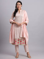 Baby Pink Gota Co-ord Set – Subtle Elegance for Festivals