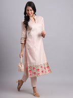 Gota Baby Pink Kurta and Pants – Grace in Every Thread
