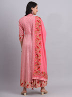 Royal Rose Gota Kurta Set – Elegant Traditional Wear for Weddings & Festivities