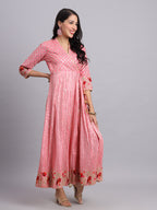 Royal Rose Gota Kurta Set – Elegant Traditional Wear for Weddings & Festivities