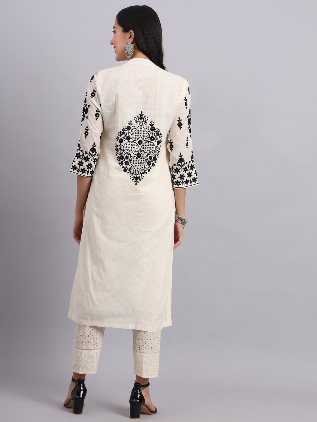 Elegant Midnight Professional Set – Empowering Ethnic Wear for Confident Women