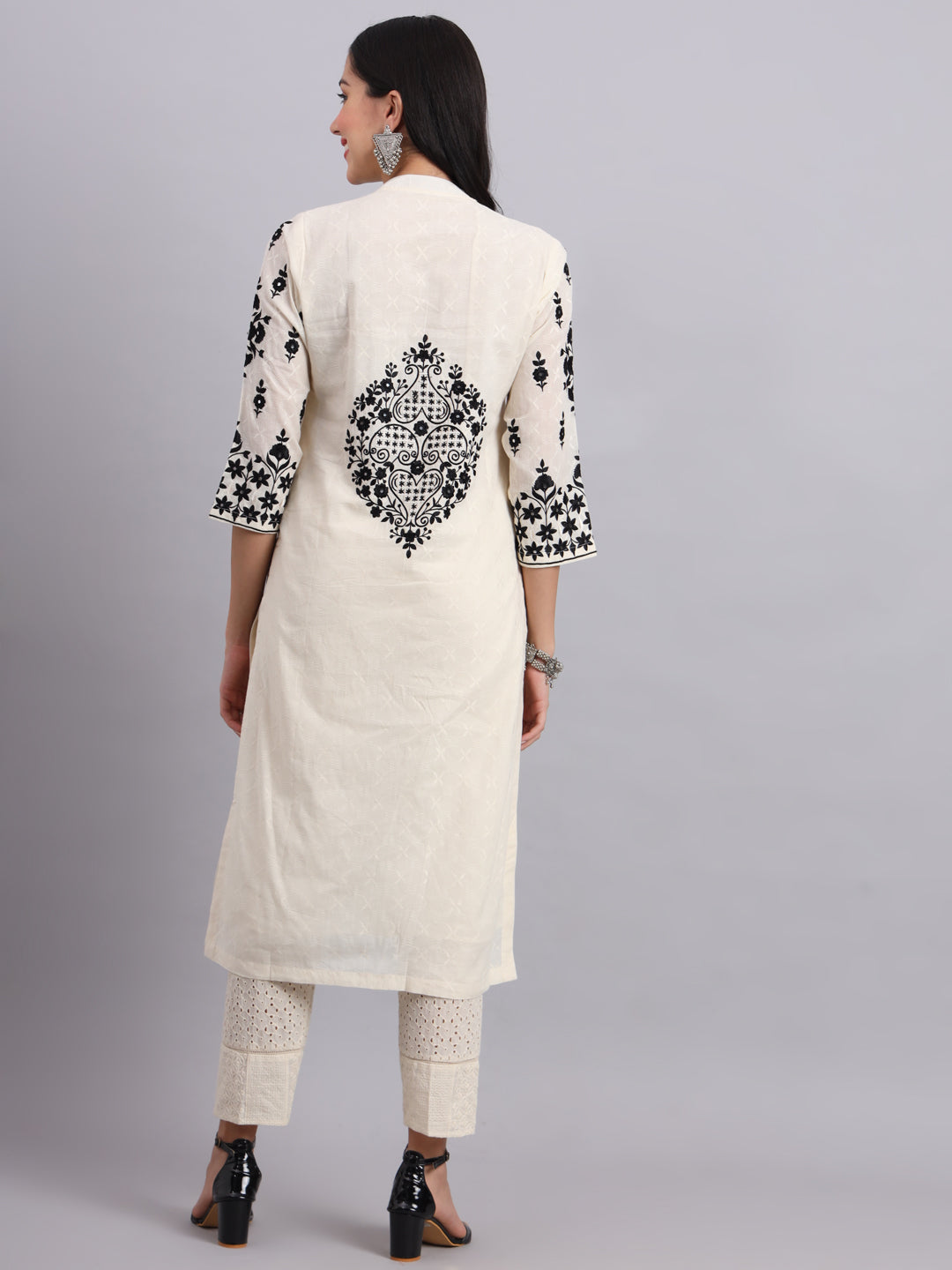Elegant Midnight Professional Set – Empowering Ethnic Wear for Confident Women