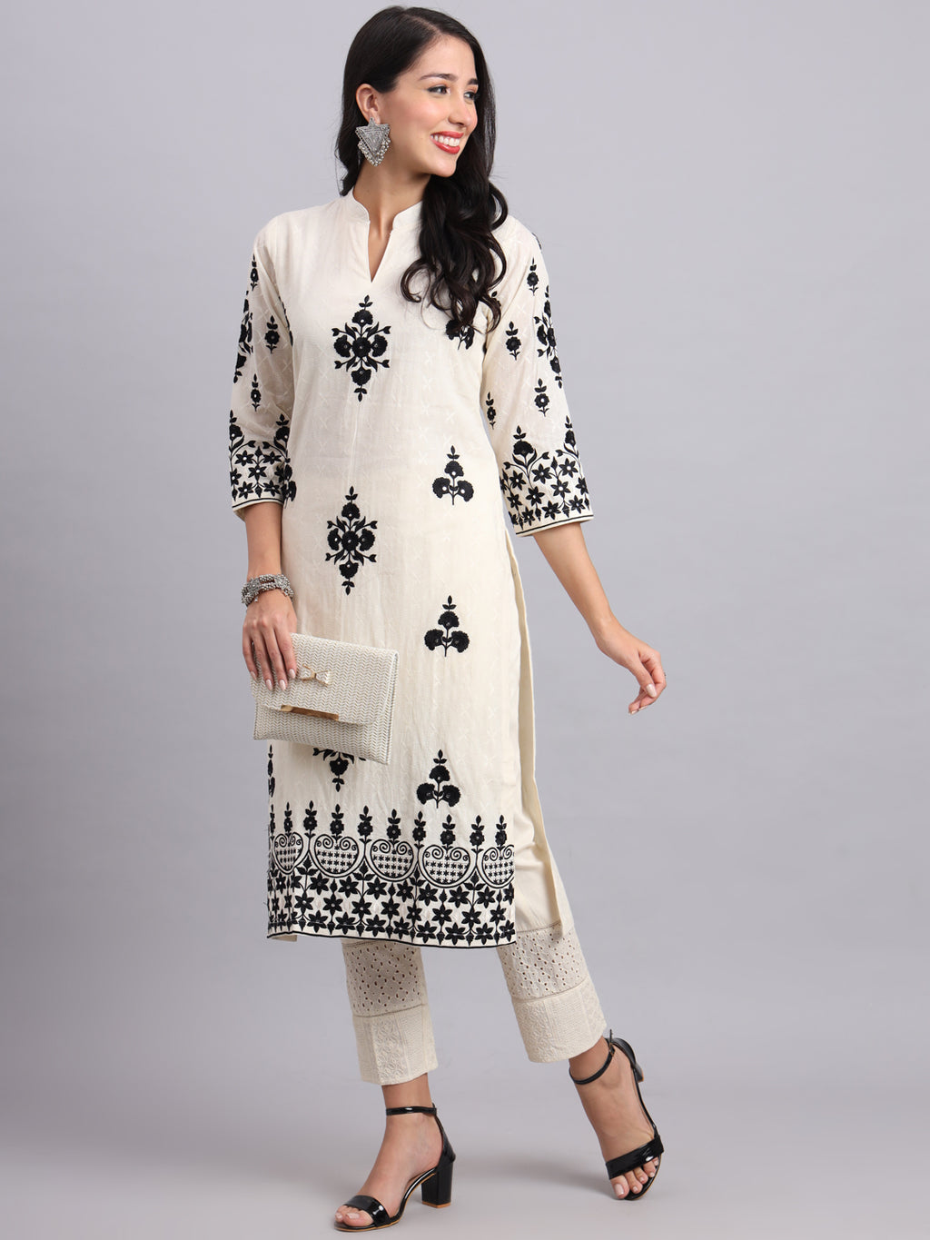 Elegant Midnight Professional Set – Empowering Ethnic Wear for Confident Women