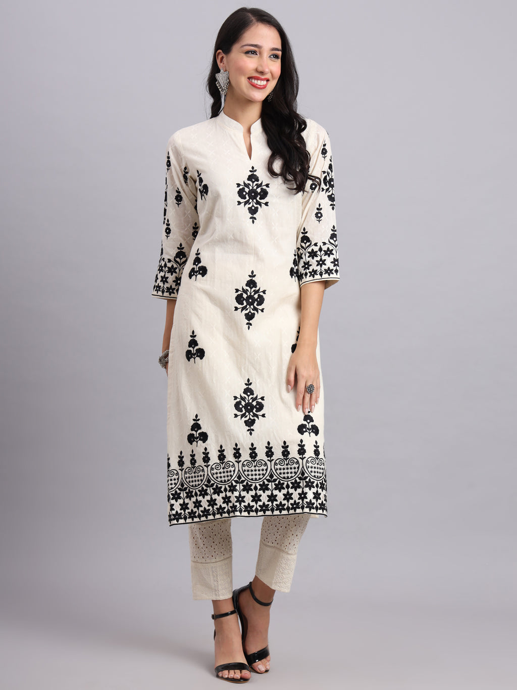 Elegant Midnight Professional Set – Empowering Ethnic Wear for Confident Women