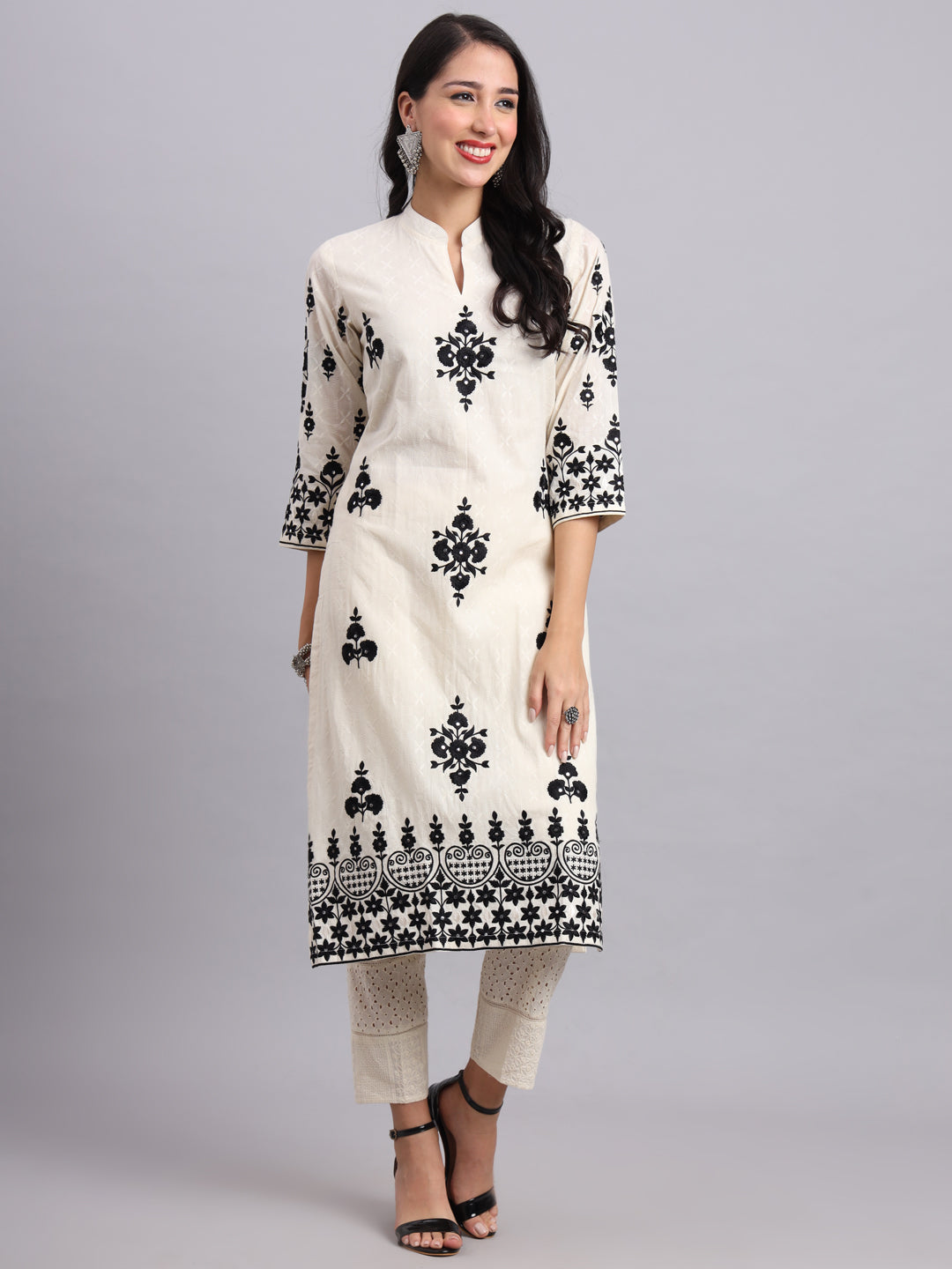 Elegant Midnight Professional Set – Empowering Ethnic Wear for Confident Women