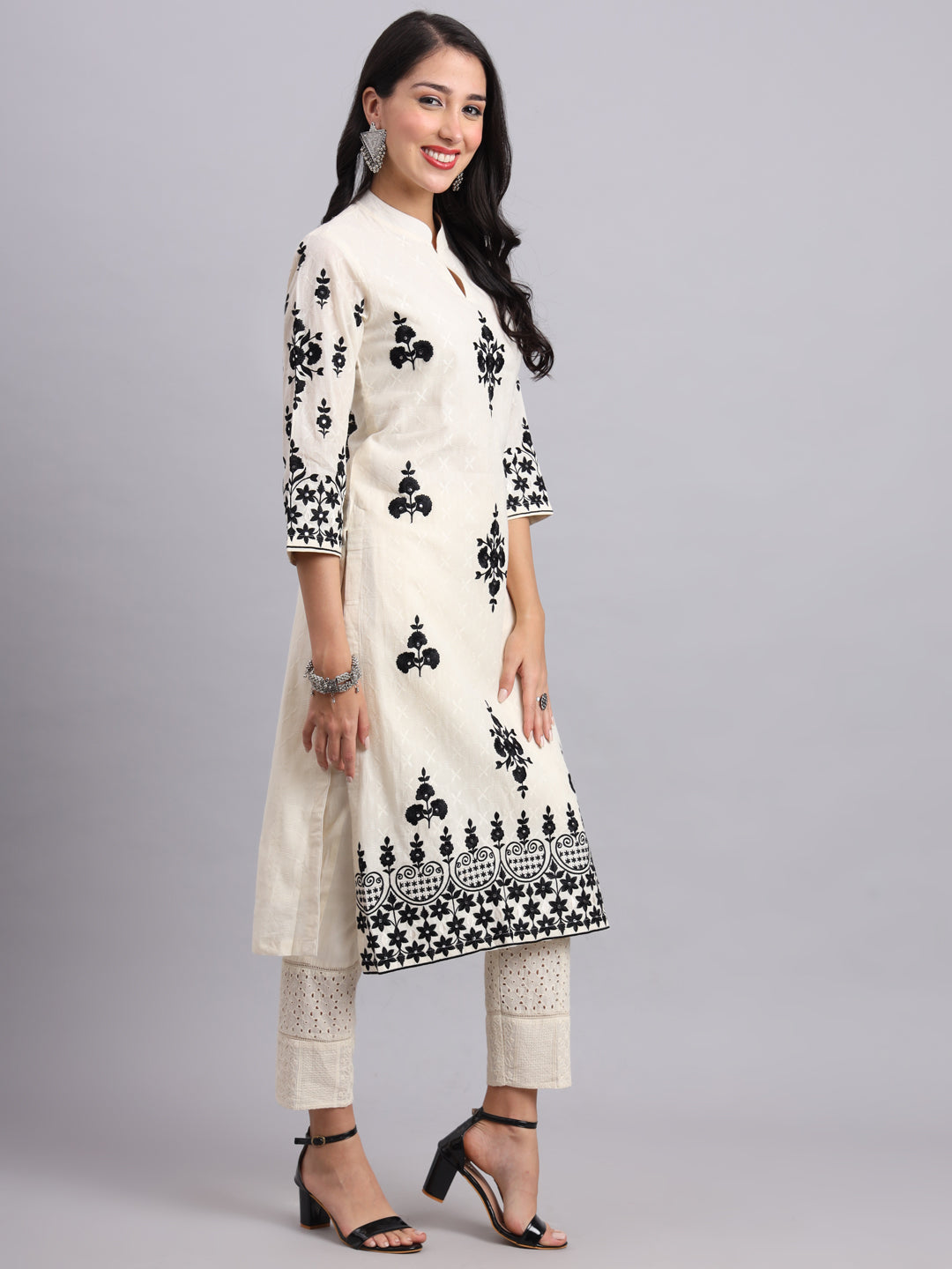 Elegant Midnight Professional Set – Empowering Ethnic Wear for Confident Women