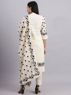 Black Embroidered Kurta Set for Women – Elegant & Comfortable