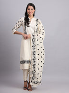 Black Embroidered Kurta Set for Women – Elegant & Comfortable
