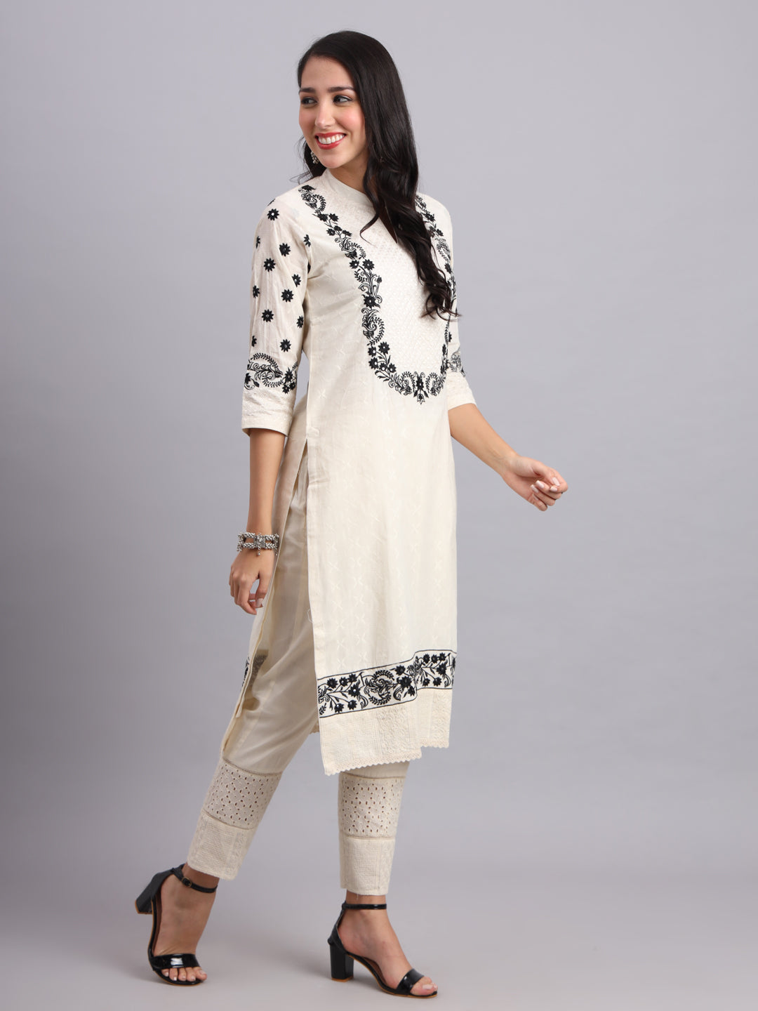 Elysian Black Yoga Set – Comfortable & Stylish Ethnic Wear for Relaxed Days