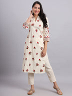 Rose Radiance Kurta Set – Elegant Traditional Wear for Women