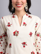 Rose Radiance Kurta Set – Elegant Traditional Wear for Women