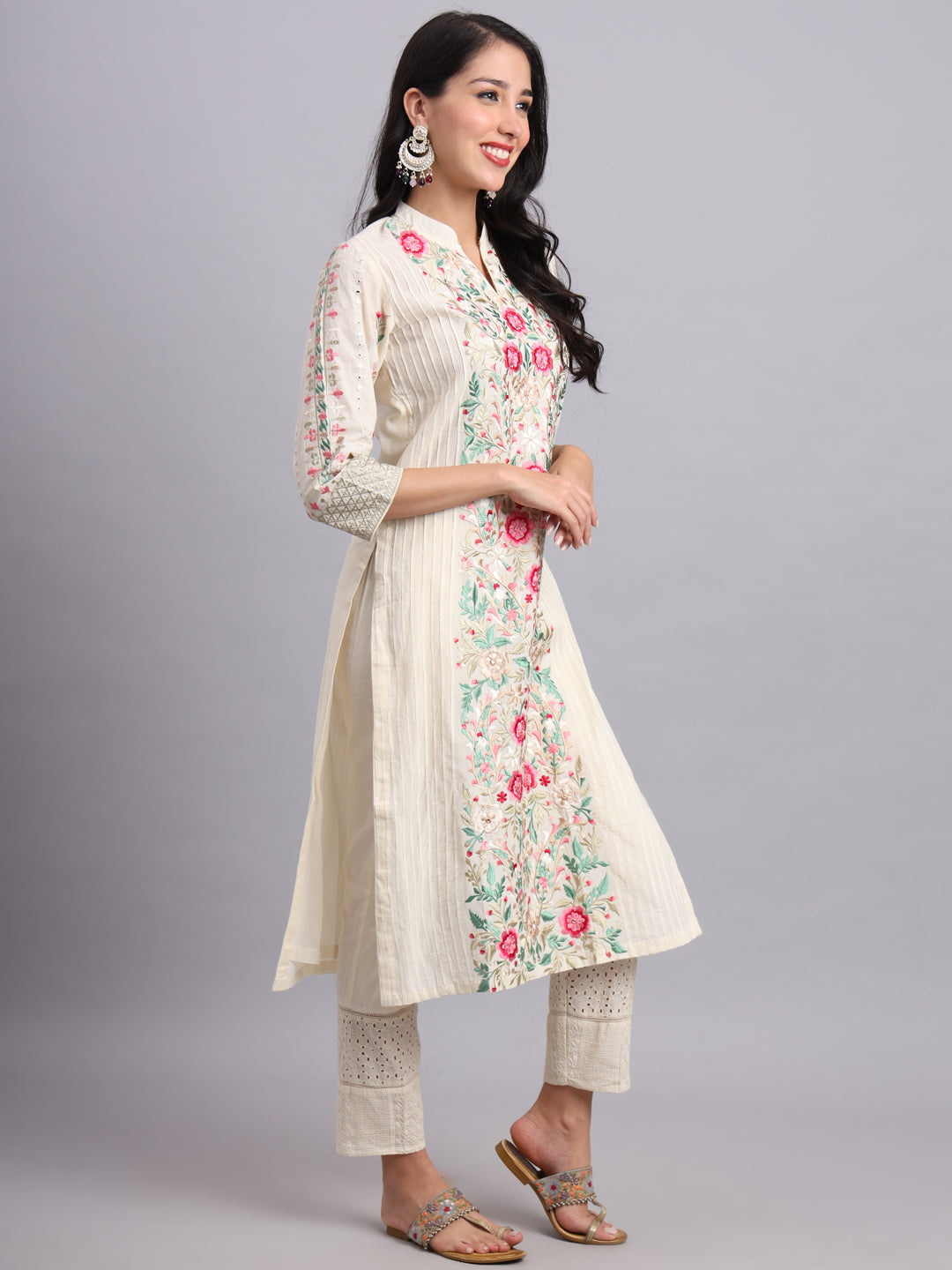 Pintex Pakiza Kurta and Pants Set – Premium Ethnic Wear for Women, Perfect for Occasions
