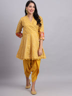 Sunflare Grace Ethnic Gota Kurti for Festive Wear – Traditional Designer Kurti for Women