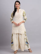 Royal Peacock Print Kurti for Women – Ethnic Wear