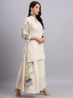 Royal Peacock Print Kurti for Women – Ethnic Wear