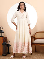Sana Anarkali with Parsi Embroidery