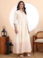 Sana Anarkali with Parsi Embroidery